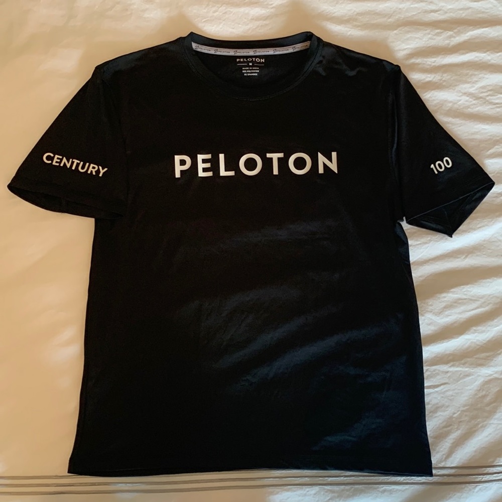 Peloton Century T Shirt.